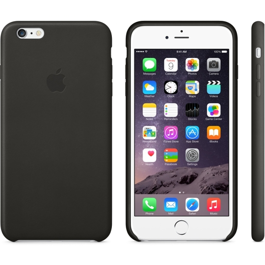 Чехол Apple Leather Case for iPhone 6 Black * - цена, характеристики, отзывы, рассрочка, фото 2
