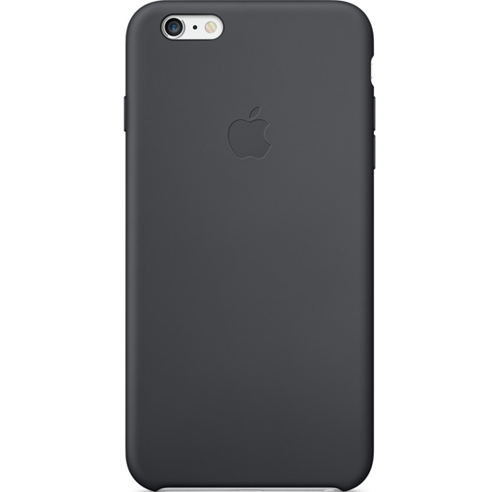 Чехол Apple Silicone Case for iPhone 6 Plus Black - цена, характеристики, отзывы, рассрочка, фото 1