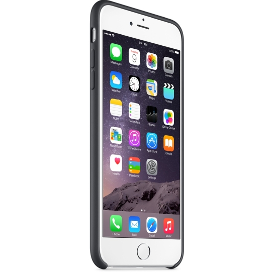 Чехол Apple Silicone Case for iPhone 6 Plus Black - цена, характеристики, отзывы, рассрочка, фото 6