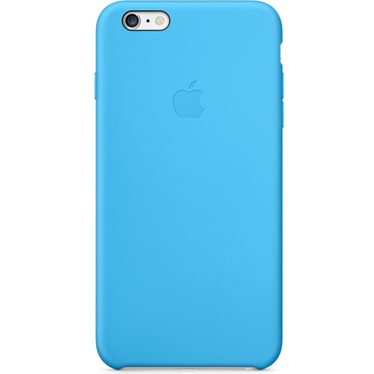 Чехол Apple Silicone Case for iPhone 6 Plus Blue - цена, характеристики, отзывы, рассрочка, фото 1