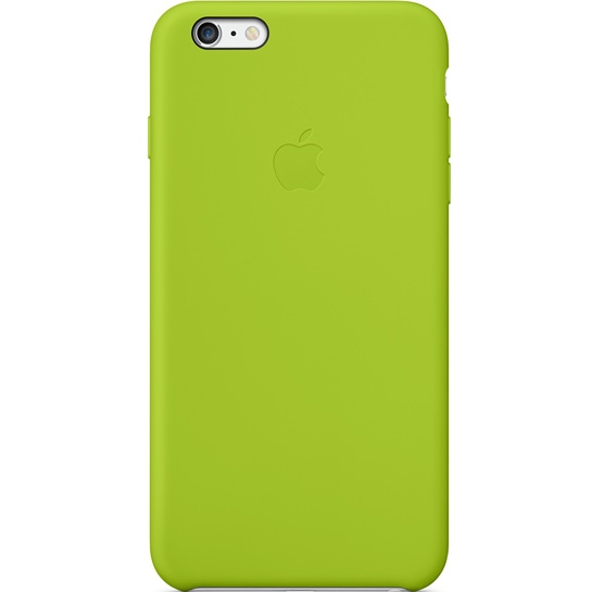 Чехол Apple Silicone Case for iPhone 6 Plus Green - цена, характеристики, отзывы, рассрочка, фото 1