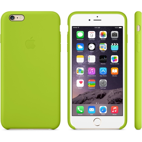 Чехол Apple Silicone Case for iPhone 6 Plus Green - цена, характеристики, отзывы, рассрочка, фото 2
