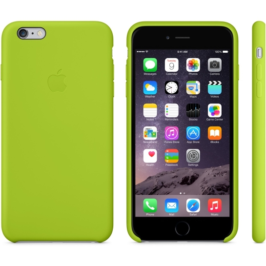 Чохол Apple Silicone Case for iPhone 6 Plus Green - ціна, характеристики, відгуки, розстрочка, фото 3