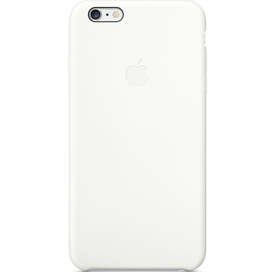 Чехол Apple Silicone Case for iPhone 6 Plus White - цена, характеристики, отзывы, рассрочка, фото 1