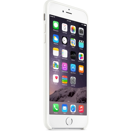 Чохол Apple Silicone Case for iPhone 6 Plus White - ціна, характеристики, відгуки, розстрочка, фото 6