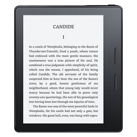 Електронна книга Amazon Kindle Oasis with Leather Charging Cover Brown - ціна, характеристики, відгуки, розстрочка, фото 3