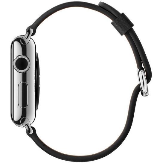 Ремешок Apple Classic Buckle Band for Apple Watch 38mm/40mm Black - цена, характеристики, отзывы, рассрочка, фото 3