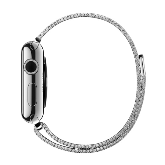Ремешок Apple Milanese Loop Band for Apple Watch 38mm/40mm Silver - цена, характеристики, отзывы, рассрочка, фото 4