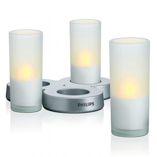 Настільний світильник Philips Imageo (набір из 3 свечей) - ціна, характеристики, відгуки, розстрочка, фото 1