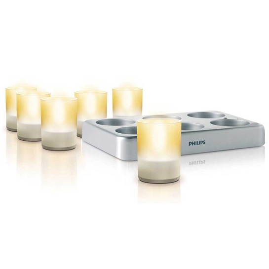 Настільний світильник Philips Imageo (набір из 6 свечей) - ціна, характеристики, відгуки, розстрочка, фото 1