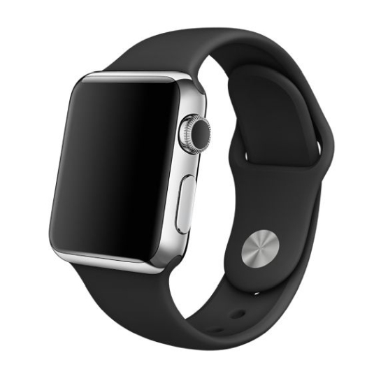 Ремешок Apple Sport Band for Apple Watch 38mm/40mm Black - цена, характеристики, отзывы, рассрочка, фото 4