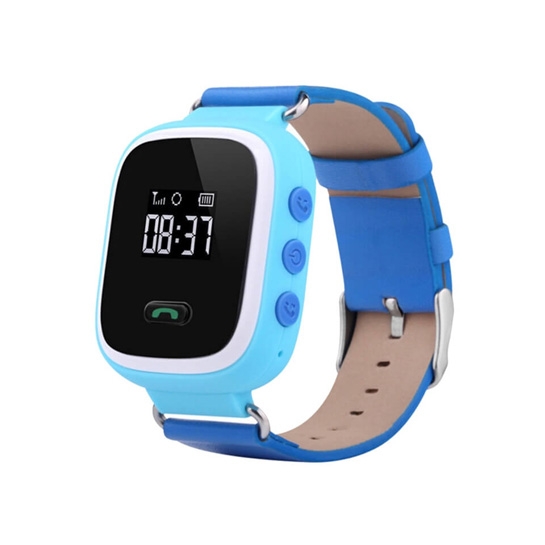 Детские Смарт Часы iQwatch Touch GPS TD-02 Blue - цена, характеристики, отзывы, рассрочка, фото 1