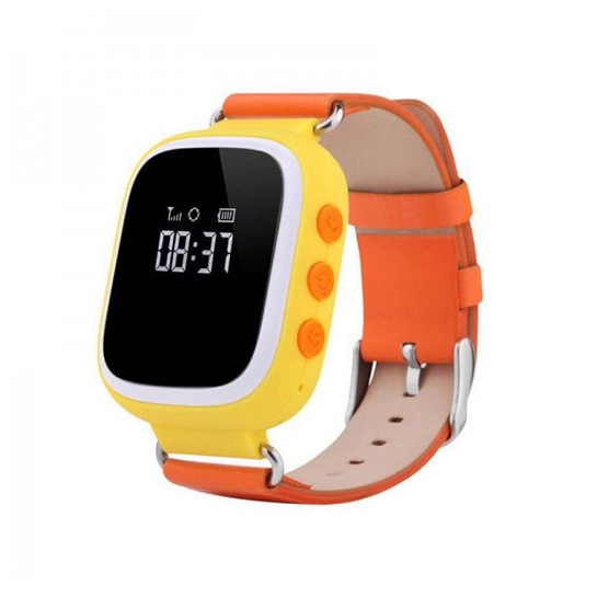 Дитячі Смарт Годинник iQwatch Touch GPS TD-02 Yellow - ціна, характеристики, відгуки, розстрочка, фото 1