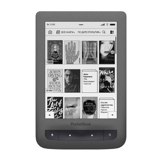 Электронная книга Pocketbook Touch Lux 3 Grey - цена, характеристики, отзывы, рассрочка, фото 1