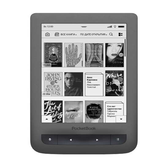 Електронна книга Pocketbook Touch Lux 3 Grey - ціна, характеристики, відгуки, розстрочка, фото 2