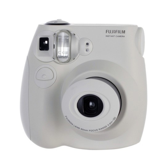 Камера миттєвого друку FUJIFILM Instax Mini 7S + 10 Sheets White - ціна, характеристики, відгуки, розстрочка, фото 1