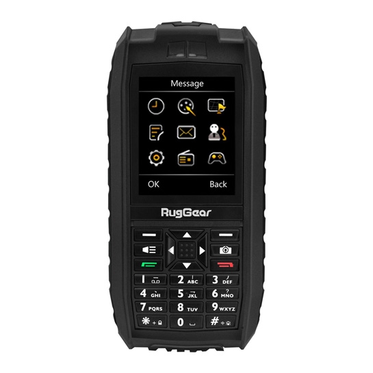 Водонепроникний телефон RugGear RG128 Mariner Black - ціна, характеристики, відгуки, розстрочка, фото 1