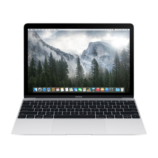 Ноутбук Apple MacBook 12", 256Gb Silver, Early 2015, MF855 - ціна, характеристики, відгуки, розстрочка, фото 1