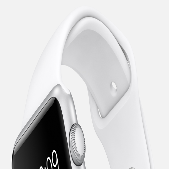 Смарт Годинник Apple Watch Sport 38mm Silver Alluminum Case White Sport Band - ціна, характеристики, відгуки, розстрочка, фото 5