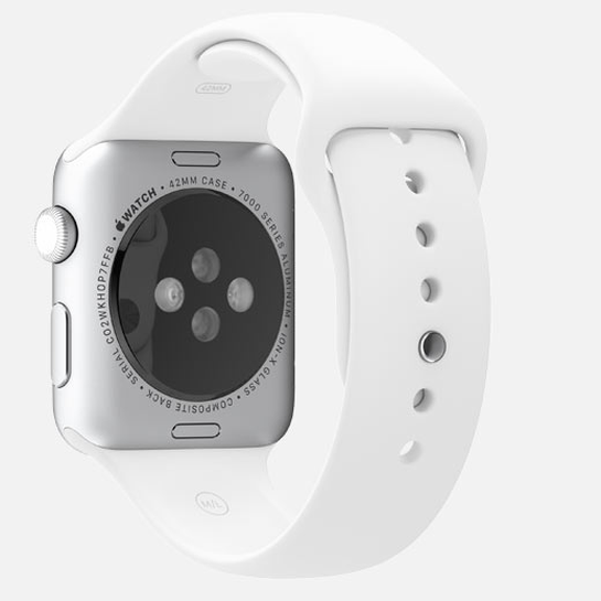 Смарт Часы Apple Watch Sport 42mm Silver Alluminum Case White Sport Band - цена, характеристики, отзывы, рассрочка, фото 3