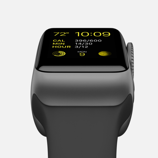 Смарт Часы Apple Watch Sport 42mm Space Gray Alluminum Case Black Sport Band - цена, характеристики, отзывы, рассрочка, фото 4
