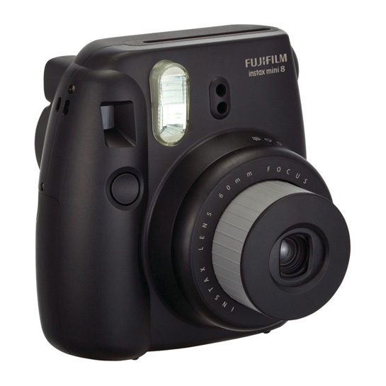 Камера моментальной печати FUJIFILM Instax Mini 8 Black - цена, характеристики, отзывы, рассрочка, фото 1