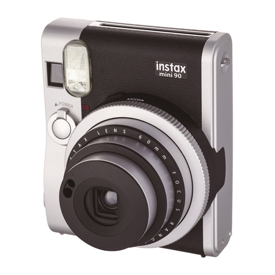 Камера миттєвого друку FUJIFILM Instax Mini 90 NC EX D Black - ціна, характеристики, відгуки, розстрочка, фото 1