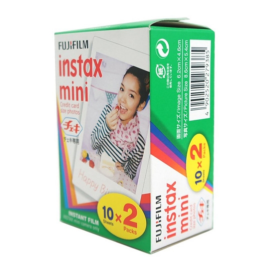 Фотопленка FUJIFILM Colorfilm Instax Mini 10 Sheets x 2 Packs - цена, характеристики, отзывы, рассрочка, фото 1