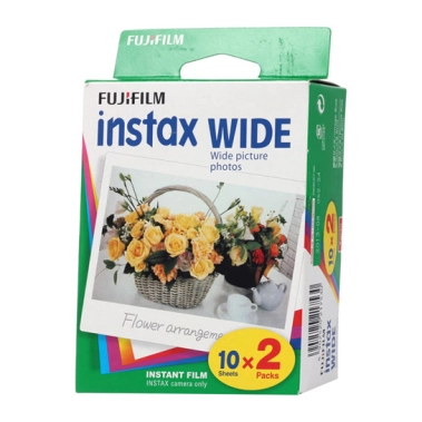 Фотоплівка FUJIFILM Colorfilm Instax Wide 10 Sheets x 2 Packs (16385995) - цена, характеристики, отзывы, рассрочка, фото 1