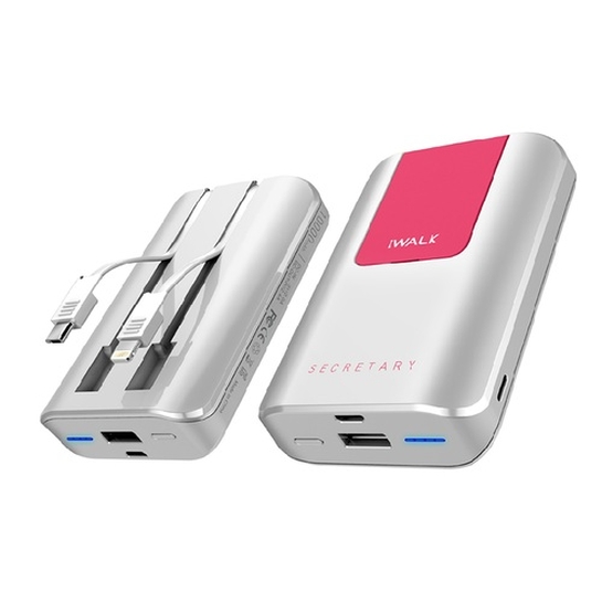 Внешний аккумулятор iWalk Secretary 10000mAh Universal Backup Battery White - цена, характеристики, отзывы, рассрочка, фото 4