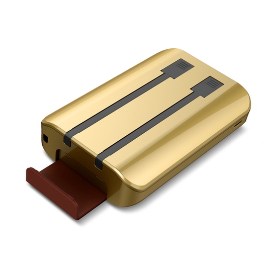 Зовнішній акумулятор iWalk Secretary 10000mAh Universal Backup Battery Gold - ціна, характеристики, відгуки, розстрочка, фото 5