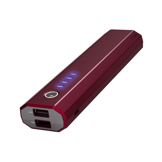 Зовнішній акумулятор iWalk Extreme 1000Duo 10000mAh Dual USB Universal Backup Battery Gold - ціна, характеристики, відгуки, розстрочка, фото 1