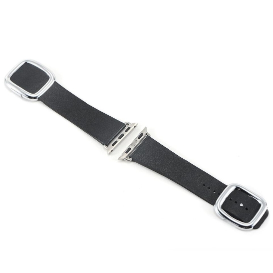 Ремінець COTEetCI W5 Apple Watch NOBLEMAN 42mm/44mm Black - ціна, характеристики, відгуки, розстрочка, фото 3