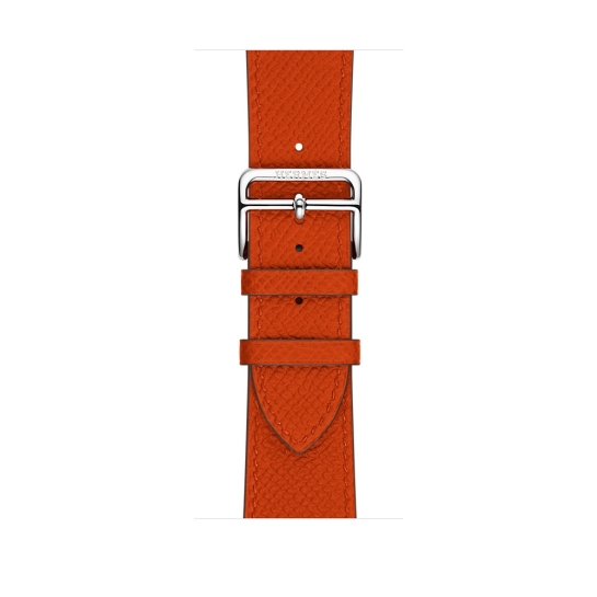 Смарт Часы Apple Watch Hermes Series 2 42mm Stainless Steel Case with Feu Epsom Single Tour Leather - цена, характеристики, отзывы, рассрочка, фото 3