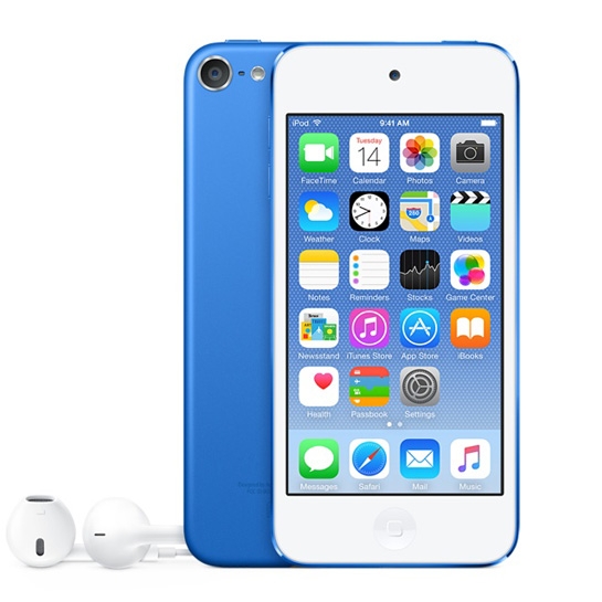 Плеєр Apple iPod Touch 6G 16Gb Blue - ціна, характеристики, відгуки, розстрочка, фото 1