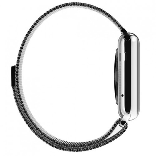 Смарт Часы Apple Watch 38mm Stainless Steel Case Milanese Loop - цена, характеристики, отзывы, рассрочка, фото 7