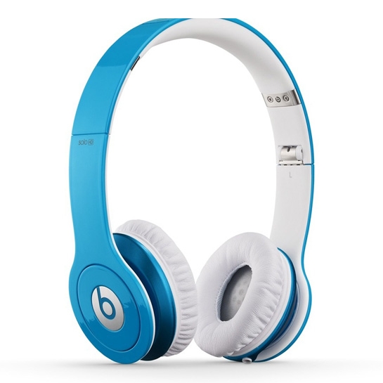 Навушники Beats By Dre Solo HD Light Blue - ціна, характеристики, відгуки, розстрочка, фото 1