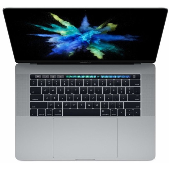 Ноутбук Apple MacBook Pro 15", 512GB Retina Space Grey with TouchBar, 2016, Z0SH0004Q - ціна, характеристики, відгуки, розстрочка, фото 1