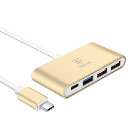 USB-хаб Baseus Type-C to 3-Port USB Hub - ціна, характеристики, відгуки, розстрочка, фото 2