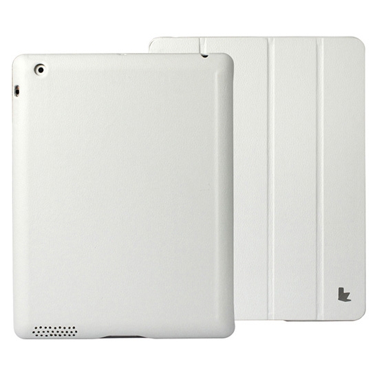 Чохол Jisoncase Ultra-Thin Smart Case for New iPad/iPad 2 White * - ціна, характеристики, відгуки, розстрочка, фото 1