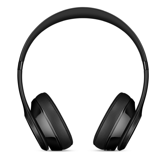 Навушники Beats Audio Solo 3 Wireless On-Ear Headphones Gloss Black - ціна, характеристики, відгуки, розстрочка, фото 2