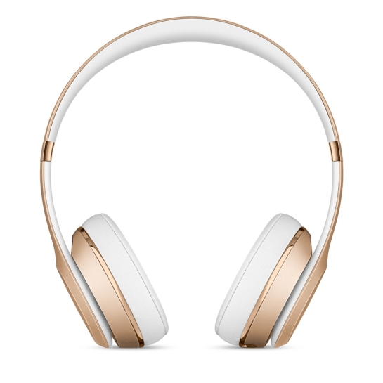 Навушники Beats Audio Solo 3 Wireless On-Ear Headphones Gold - ціна, характеристики, відгуки, розстрочка, фото 2