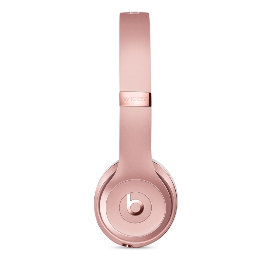 Навушники Beats Audio Solo 3 Wireless On-Ear Headphones Rose Gold - ціна, характеристики, відгуки, розстрочка, фото 3