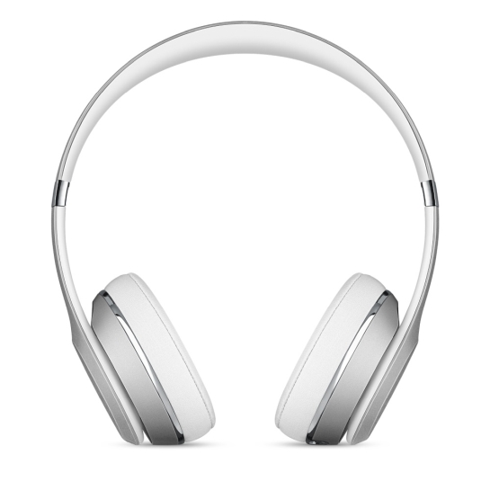 Навушники Beats Audio Solo 3 Wireless On-Ear Headphones Silver - ціна, характеристики, відгуки, розстрочка, фото 2