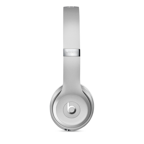Навушники Beats Audio Solo 3 Wireless On-Ear Headphones Silver - ціна, характеристики, відгуки, розстрочка, фото 3