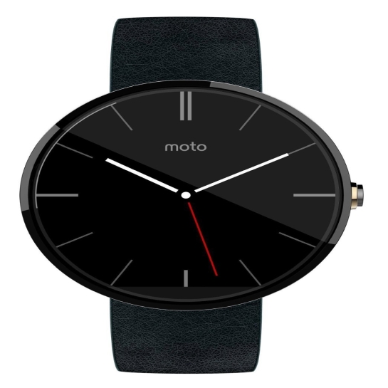 Смарт годинник Motorola Moto 360 23mm Leather Dark - ціна, характеристики, відгуки, розстрочка, фото 2