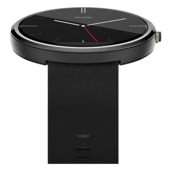 Смарт часы Motorola Moto 360 23mm Leather Dark - цена, характеристики, отзывы, рассрочка, фото 5