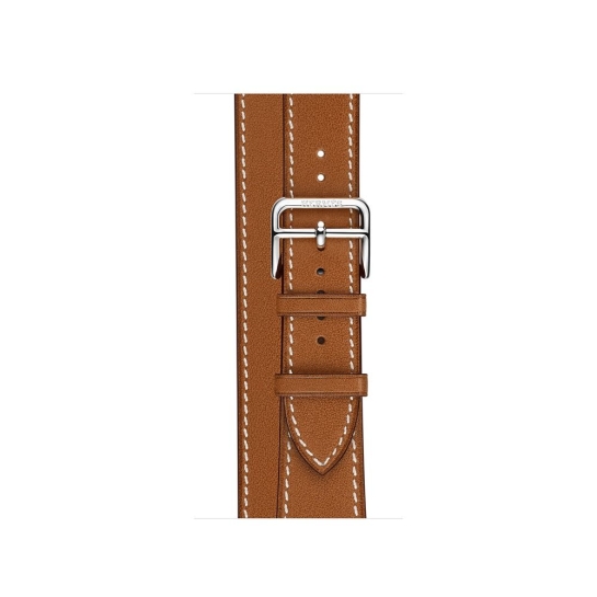 Смарт Часы Apple Watch Hermes 38mm Series 2 Stainless Steel Case with Fauve Barenia Leather Double T - цена, характеристики, отзывы, рассрочка, фото 3