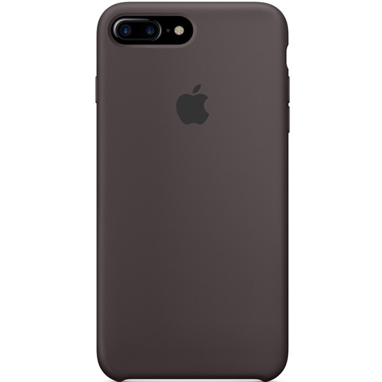 Чехол Apple Silicone Case for iPhone 8 Plus/7 Plus Cocoa - цена, характеристики, отзывы, рассрочка, фото 1