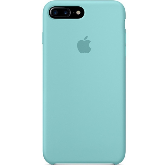 Чехол Apple Silicone Case for iPhone 8 Plus/7 Plus Sea Blue - цена, характеристики, отзывы, рассрочка, фото 3